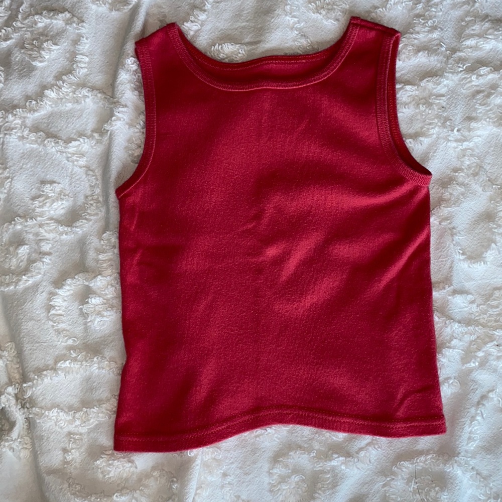 Fruit of the loom, salmon colored tank top